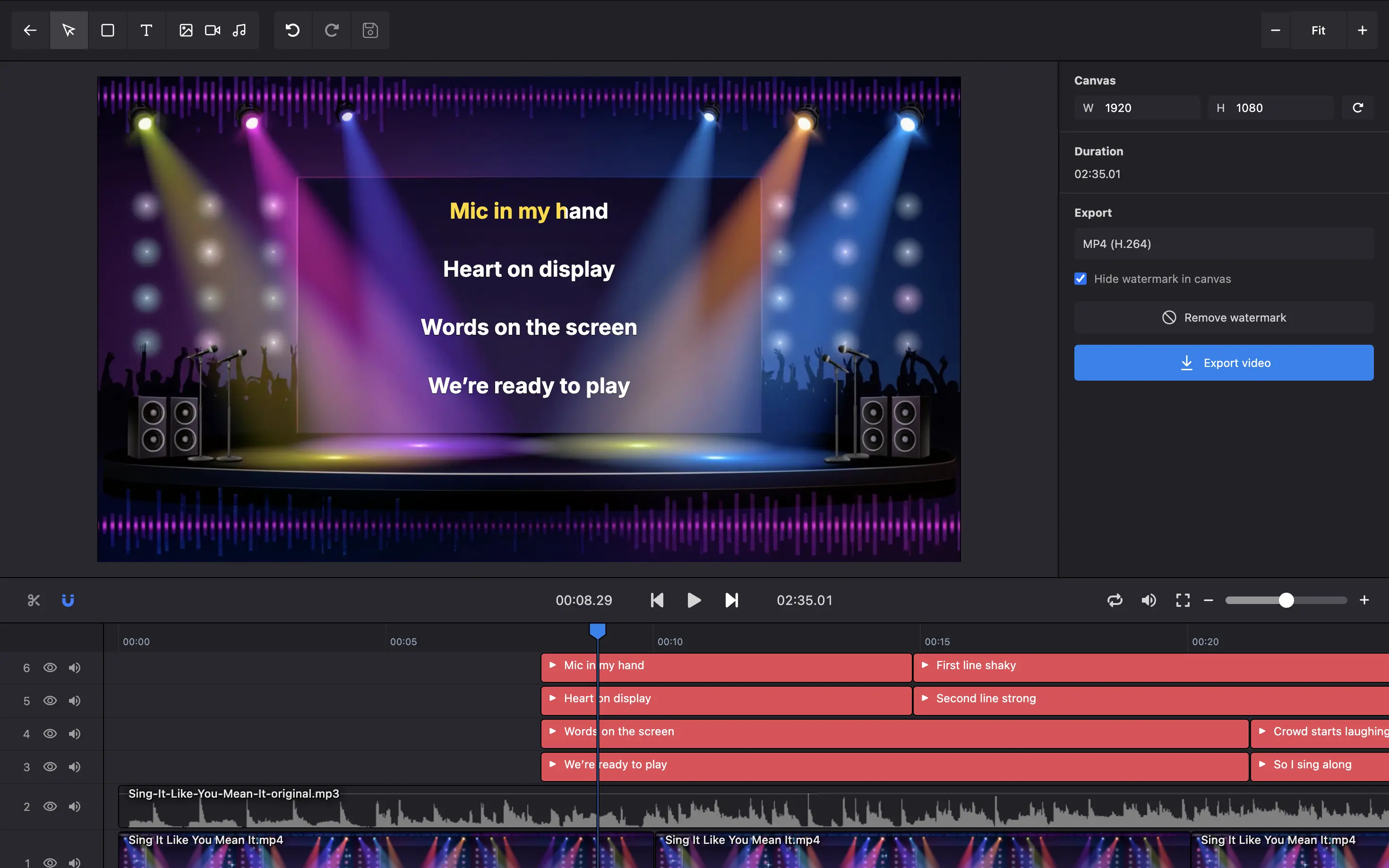 AI Karaoke Video Maker