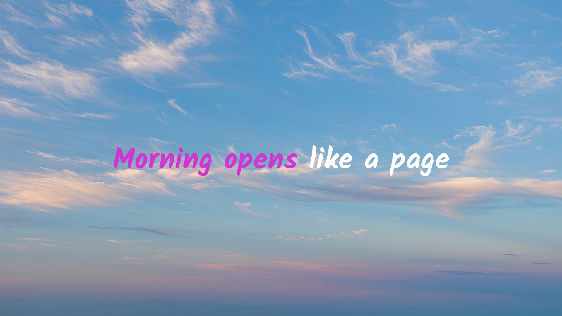 Single Line karaoke template showing one centered lyric with word highlight in Karadeo