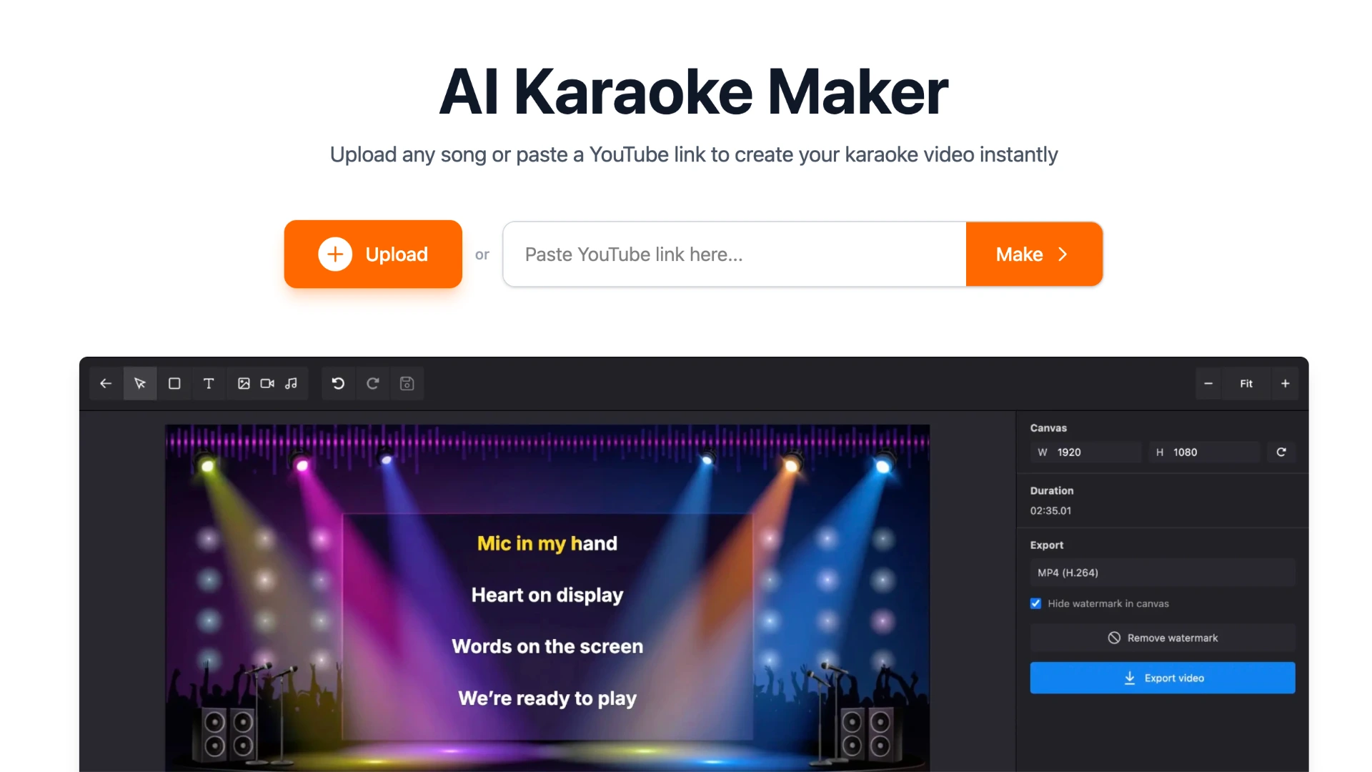 Fill gaps in your karaoke library by making your own tracks with AI vocal removal