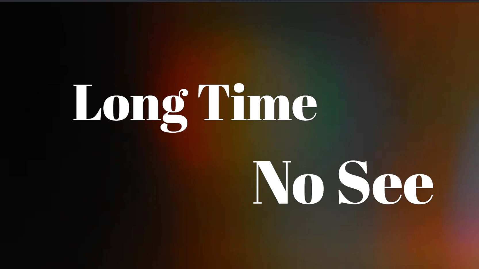 Radiant Flow line-level lyrics video template — flowing gradient highlights and luminous text